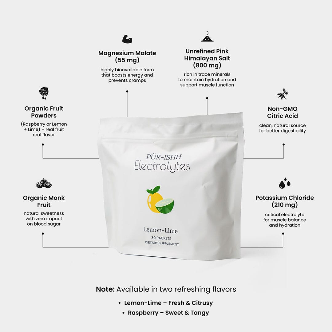 PÜR-ISHH Electrolytes - Stick Packs